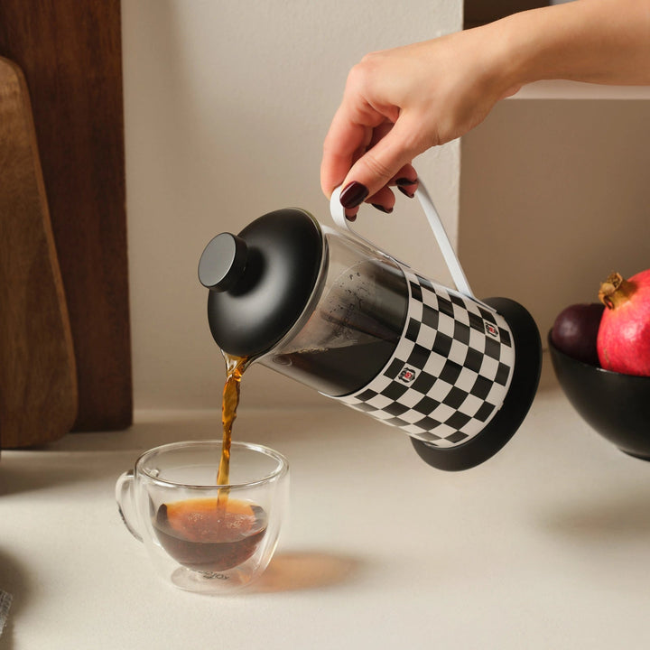 Karaca x Beşiktaş French Press – 600 ml - Løven Home