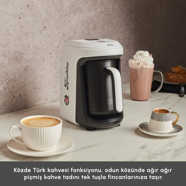 Karaca x Beşiktaş - Hatır Hüps Mælkekaffemaskine - Tyrkisk Kaffe - Løven Home