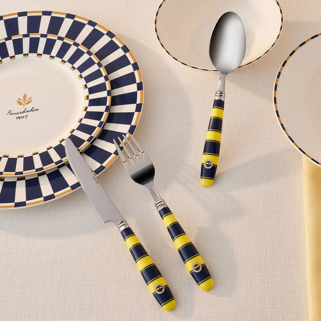 Karaca x Fenerbahçe 18 Dele Bestiksæt til 6 Personer - Løven Home