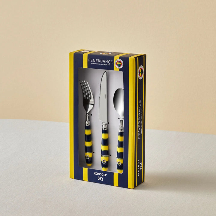 Karaca x Fenerbahçe 18 Dele Bestiksæt til 6 Personer - Løven Home