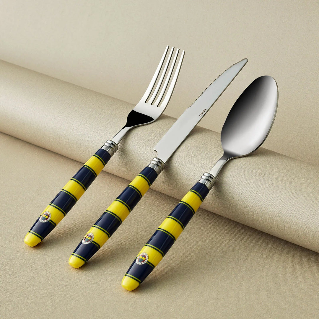 Karaca x Fenerbahçe 18 Dele Bestiksæt til 6 Personer - Løven Home