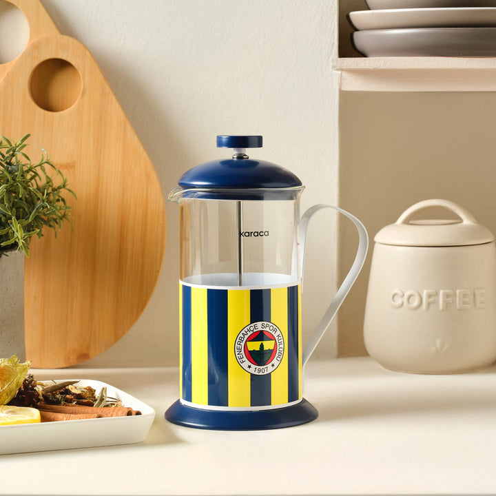 Karaca x Fenerbahçe French Press – 600 ml - Løven Home