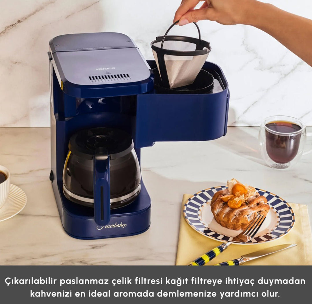 Karaca x Fenerbahce Just Coffee Aroma 2 - in - 1 Filterkaffe - og Temaskine - Løven Home