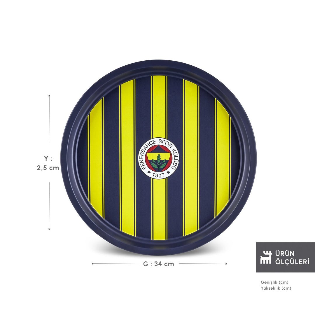 Karaca x Fenerbahçe - Metalbakke 34 cm - Løven Home