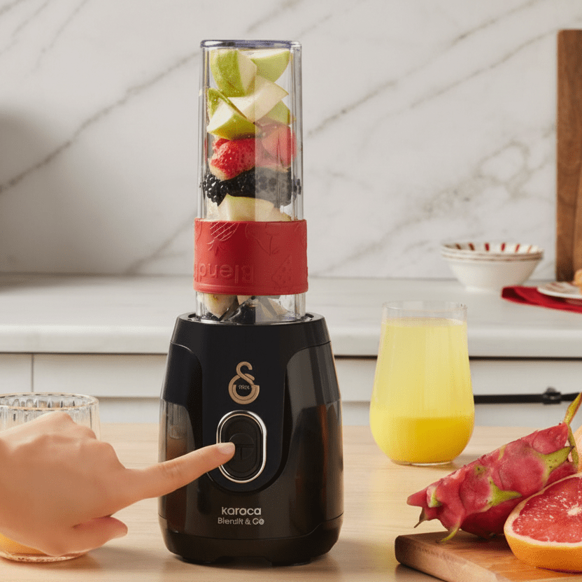 Karaca x Galatasaray BlendFit Go Personal Smoothie - Blender - Sort - Løven Home