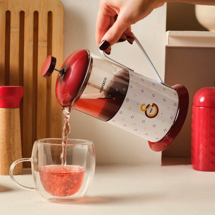 Karaca x Galatasaray French Press – 600 ml - Løven Home