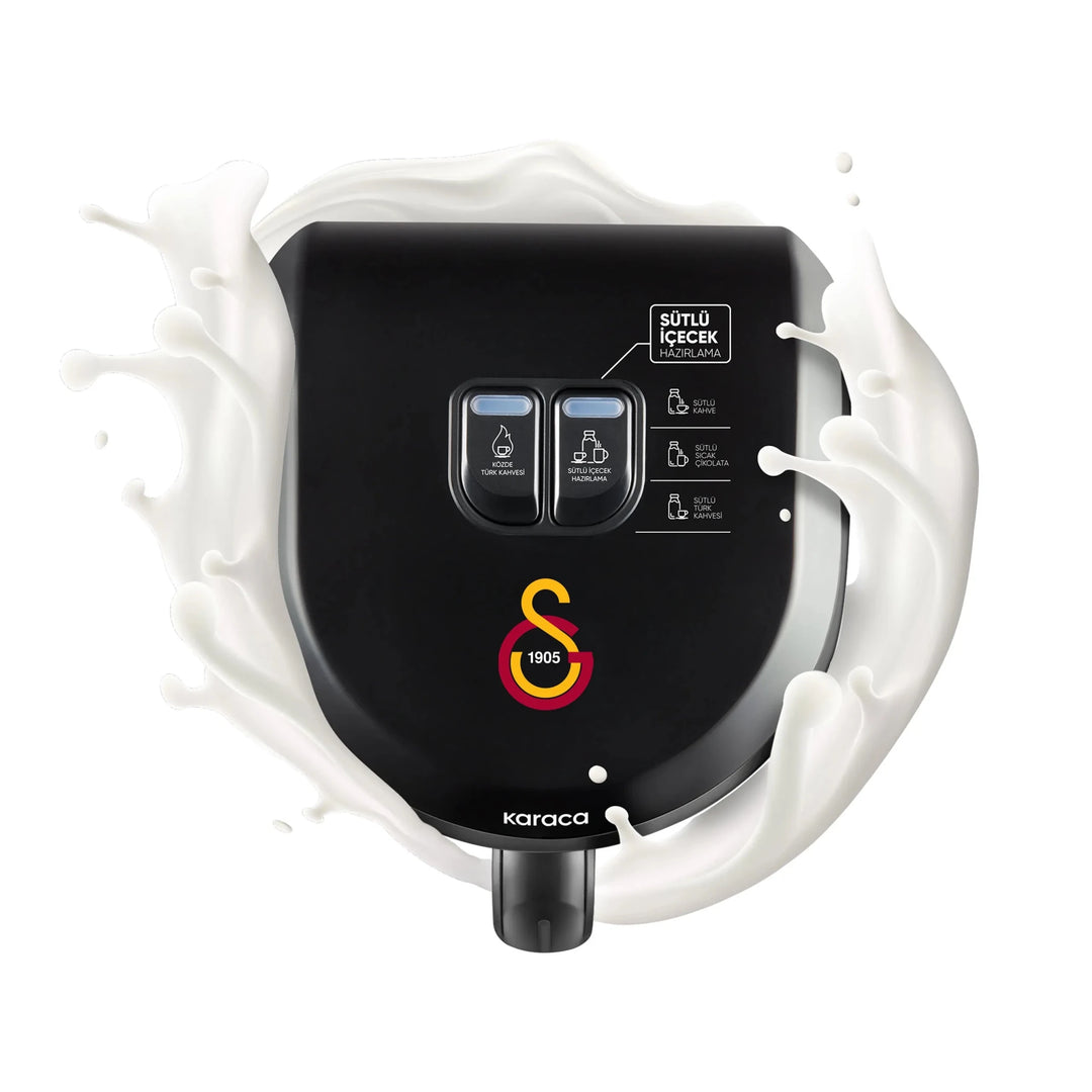 Karaca x Galatasaray Hatır Hüps Mælkebaseret Tyrkisk Kaffemaskine - Sort - Løven Home