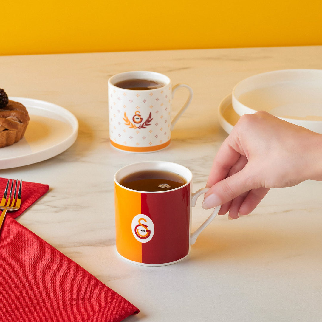 Karaca x Galatasaray - Tesæt til 2 personer – 230 ml - Løven Home