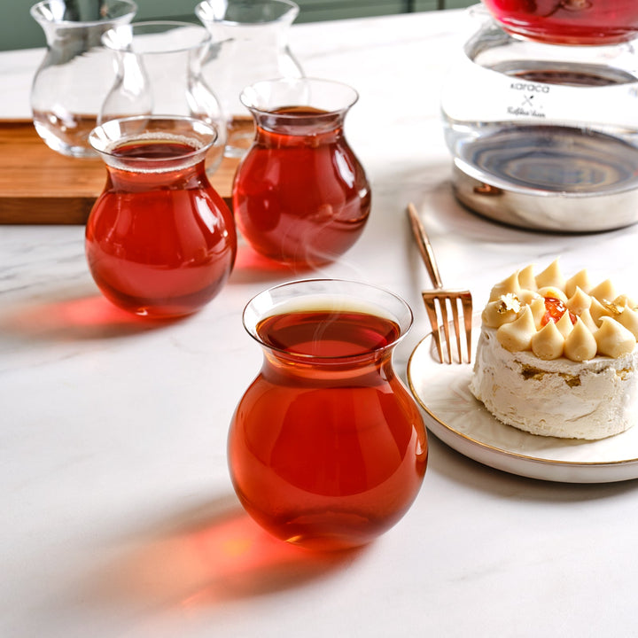 Karaca x Refika Gönlübol teglas – 6 stk. 285 ml - Løven Home