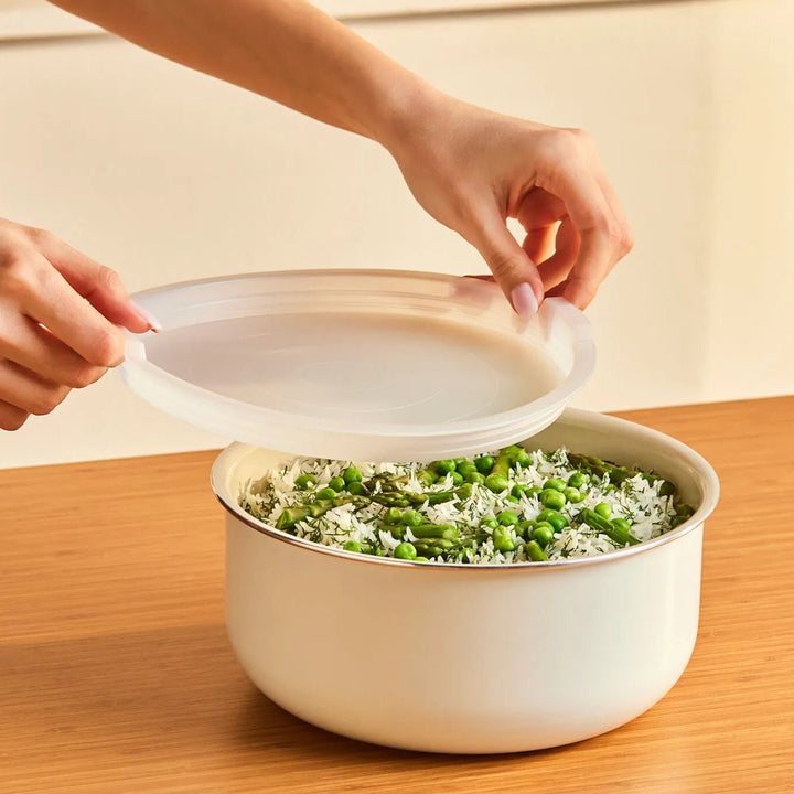 Karaca x Refika Swiss Crystal Almond Easy Clip Grydesæt - 9 Dele - Løven Home