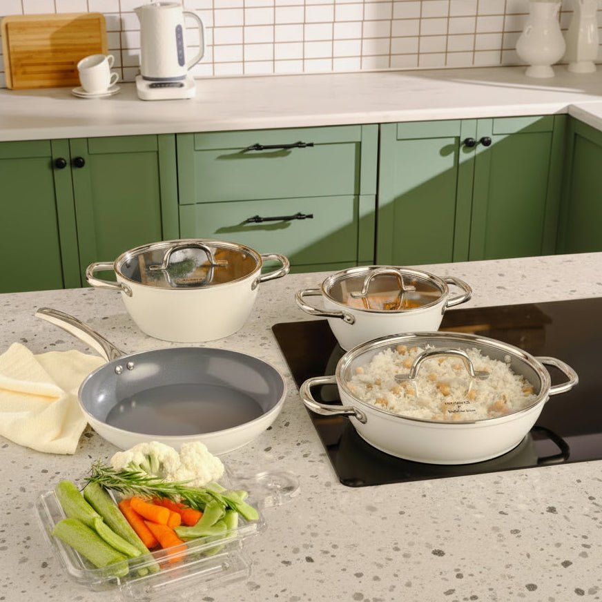 Karaca x Refika Swiss Crystal Cremet Metal Gryde - 4,5 Liter / 24 cm - Løven Home