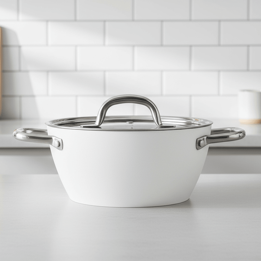 Karaca x Refika Swiss Crystal Cremet Metal Gryde - 4,5 Liter / 24 cm - Løven Home