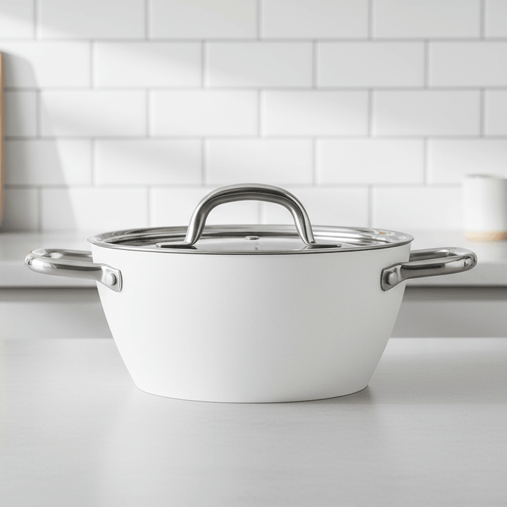 Karaca x Refika Swiss Crystal Cremet Metal Gryde - 4,5 Liter / 24 cm - Løven Home