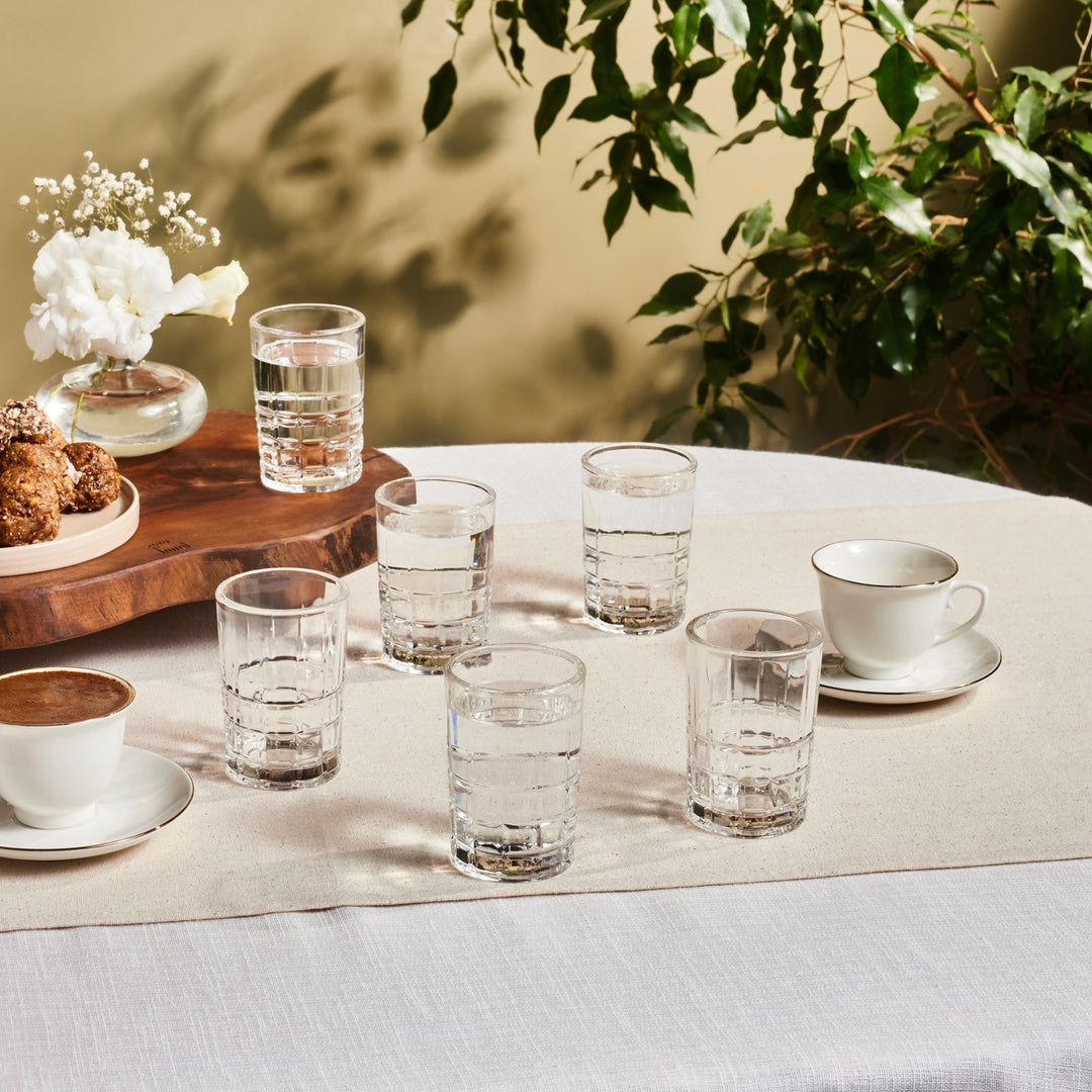 Karaca Yaren Kaffeglas – 6 stk. (115 ml) - Løven Home