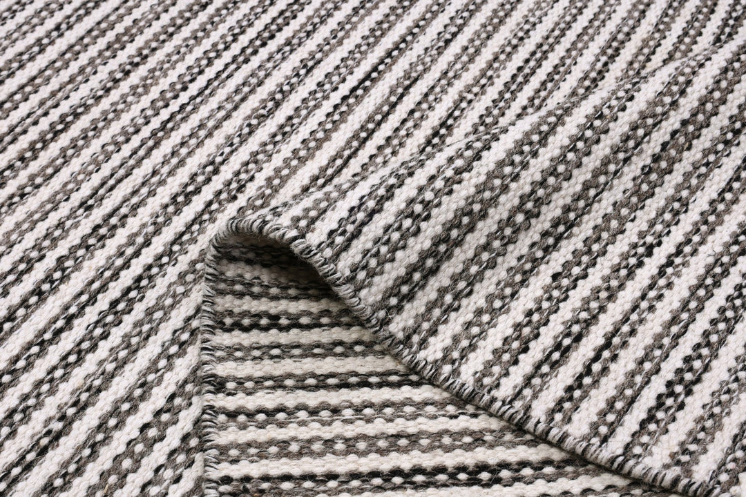 Kelim Tæppe - Mumbai Grå Farve - Løven Home