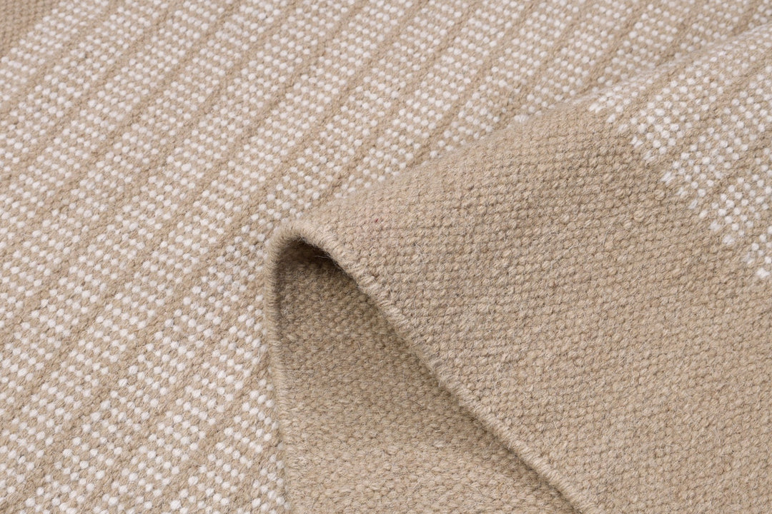 Kelim Tæppe - New Delhi Sand Farve - Løven Home