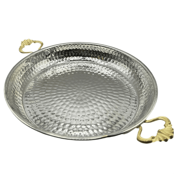Kobberpande 18 cm – håndhamret kvalitet - Løven Home