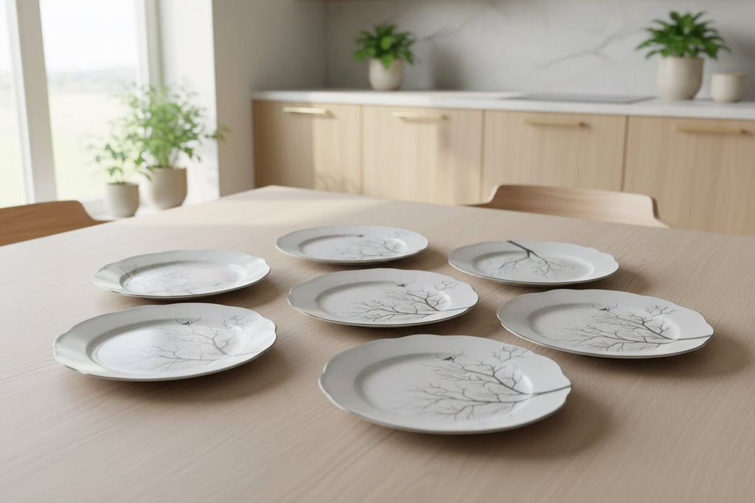 Koch Collection SIM – 24 dele - 6 Personer - Spisestel - Sølv - Løven Home