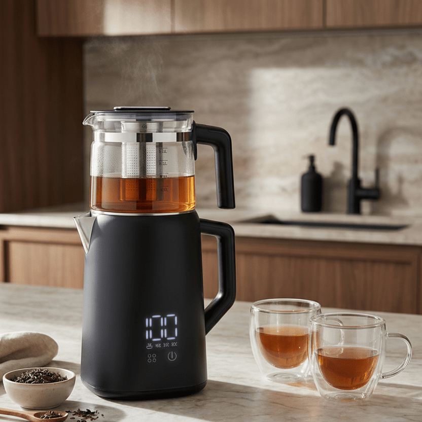 Korkmaz Demmatik Digital Elektrisk Tekande (inkl. elkedel) 2,9 liter | A769 - 01 | 1500 W - Løven Home