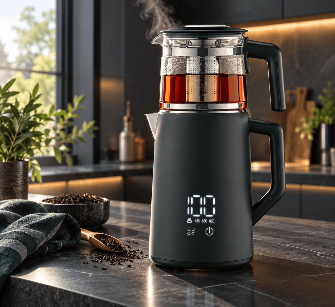 Korkmaz Demmatik Digital Elektrisk Tekande (inkl. elkedel) 2,9 liter | A769-01 | 1500 W - Løven Home