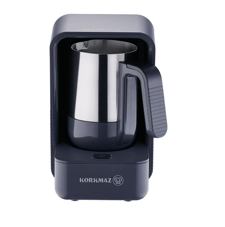 Korkmaz Moderna - Tyrkisk espressomaskine - 5 kop. | 400W | Satingrå - Løven Home