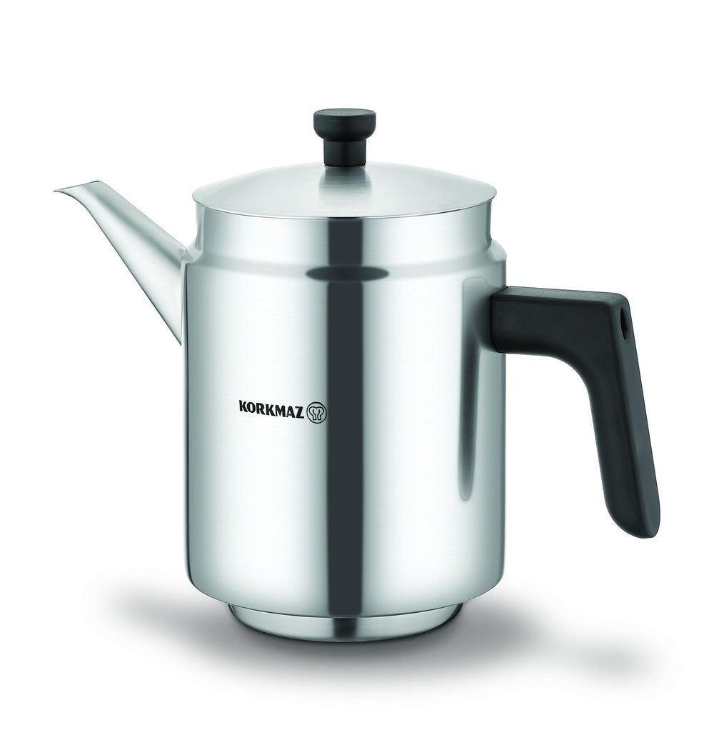 Korkmaz - Proline Tekande – 2,6 Liter | Rustfrit stål | Satin - Løven Home