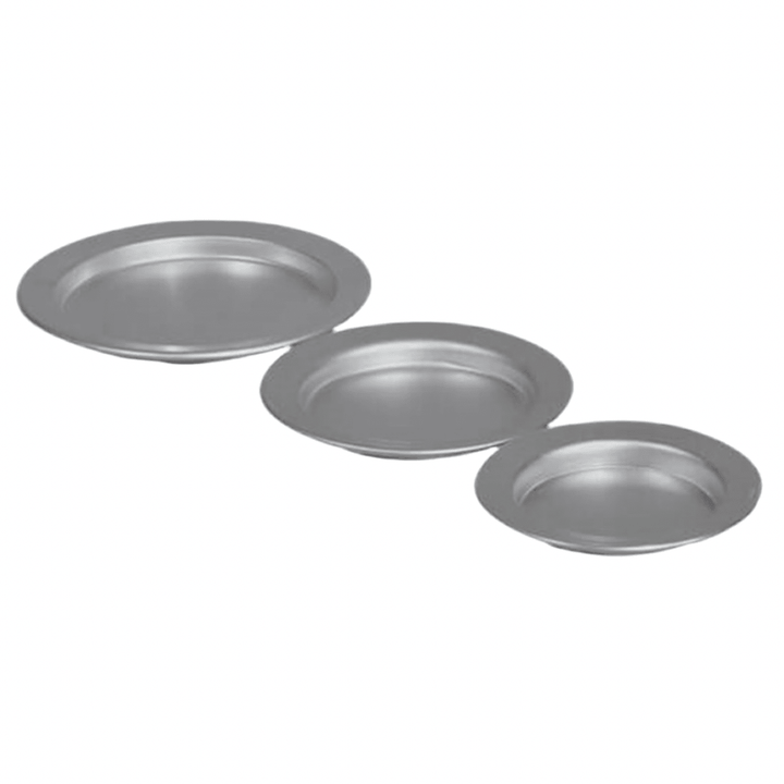 Kunafa Ovnfast Fad i Rustfrit Stål 17 cm – Perfekt til Autentiske Arabiske Desserter - Løven Home