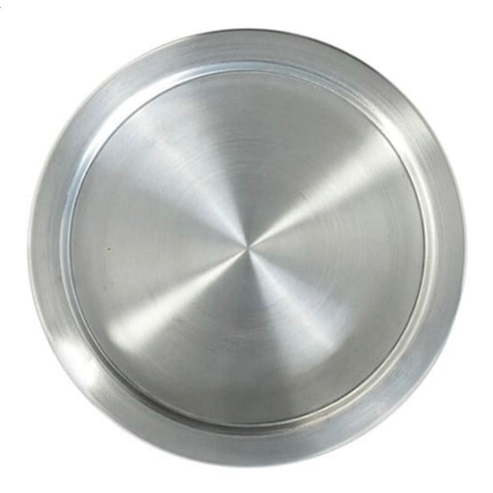 Kunafa Ovnfast Fad i Rustfrit Stål 17 cm – Perfekt til Autentiske Arabiske Desserter - Løven Home