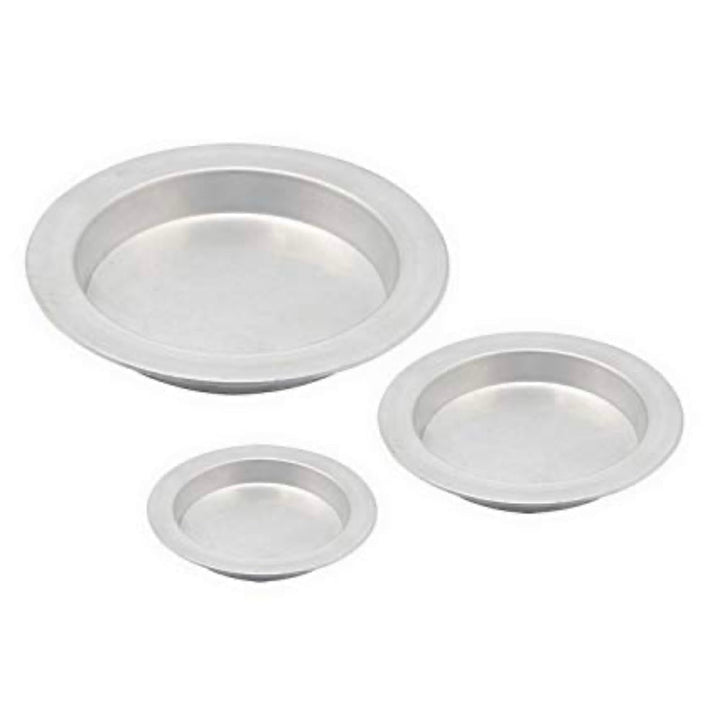 Kunafa Ovnfast Fad i Rustfrit Stål 17 cm – Perfekt til Autentiske Arabiske Desserter - Løven Home