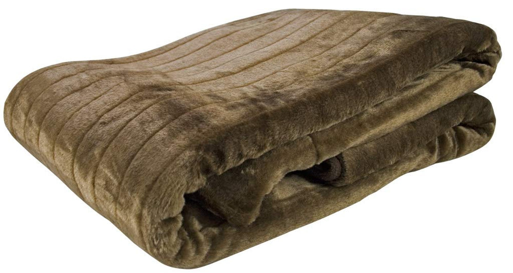 Kuscheldecke Blødt Plaid / Tæppe – 150 × 200 cm - Brun - Løven Home
