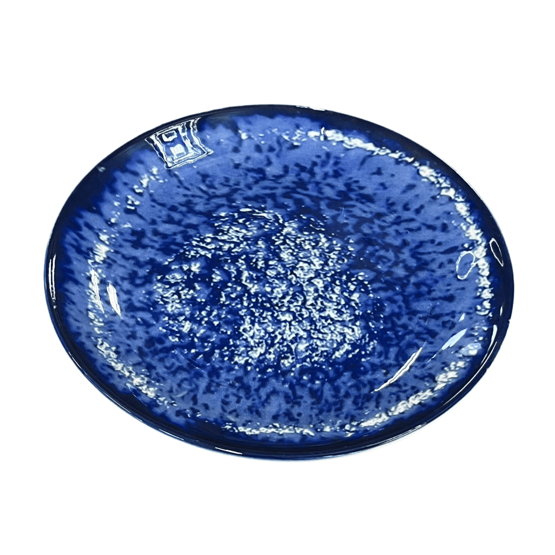 Kutahya Porcelænssæt 24 dele 6 pers. - Marmorblå - Løven Home