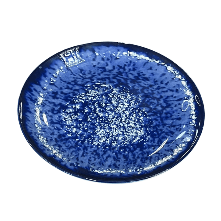 Kutahya Porcelænssæt 24 dele 6 pers. - Marmorblå - Løven Home