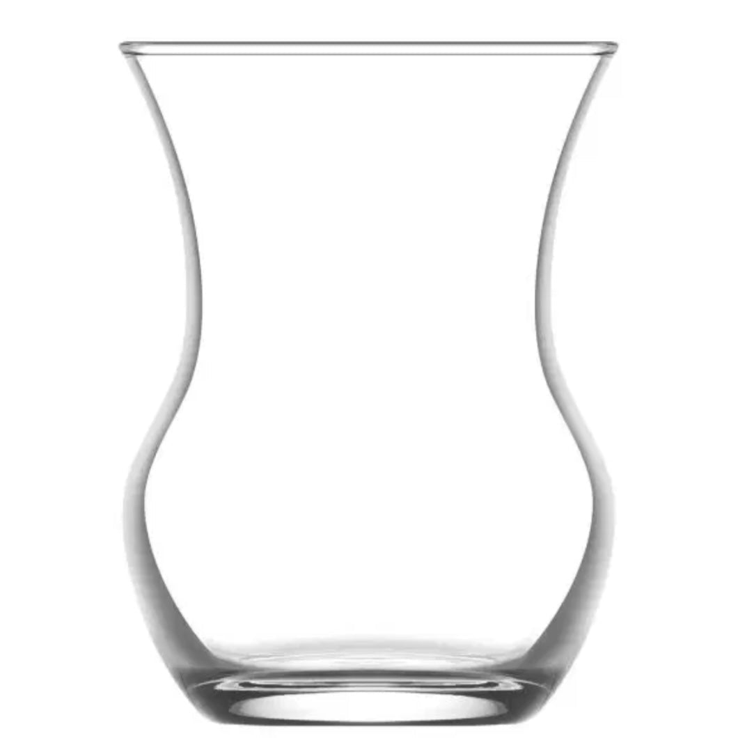 LAV Ayda Teglassæt – 12 dele (6 teglas + 6 underkopper) – 135 ml - Løven Home