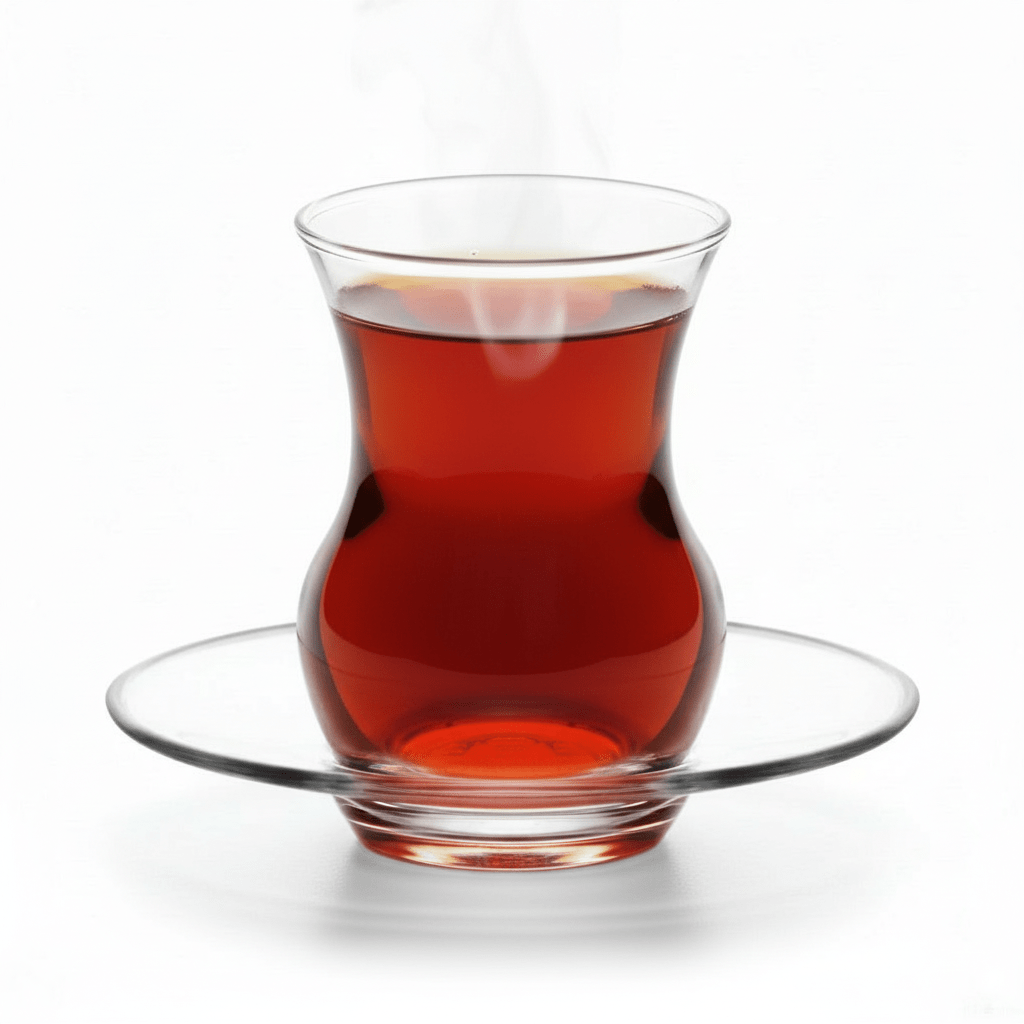 LAV Ayda Teglassæt – 12 dele (6 teglas + 6 underkopper) – 135 ml - Løven Home