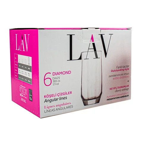 LAV Diamond drikkeglas (385 ml) - Løven Home