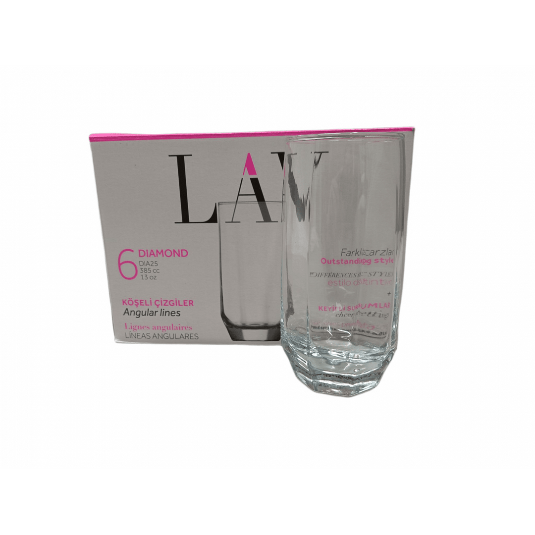 LAV Diamond drikkeglas (385 ml) - Løven Home