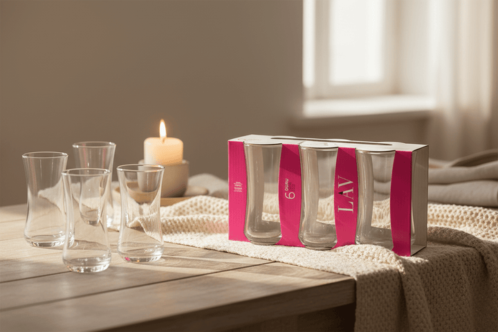 LAV Duru glas 190 ml (6 stk.) - Løven Home