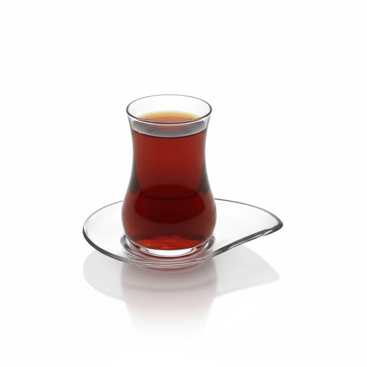 LAV Eva Teglassæt 12 dele | Bladformet Design - Løven Home