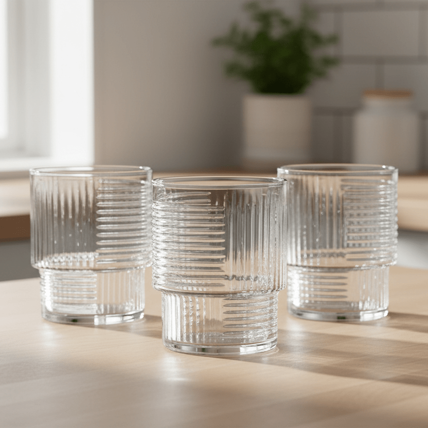 LAV Helen - Drikkeglassæt - 230 ml. | 3 stk. - Løven Home