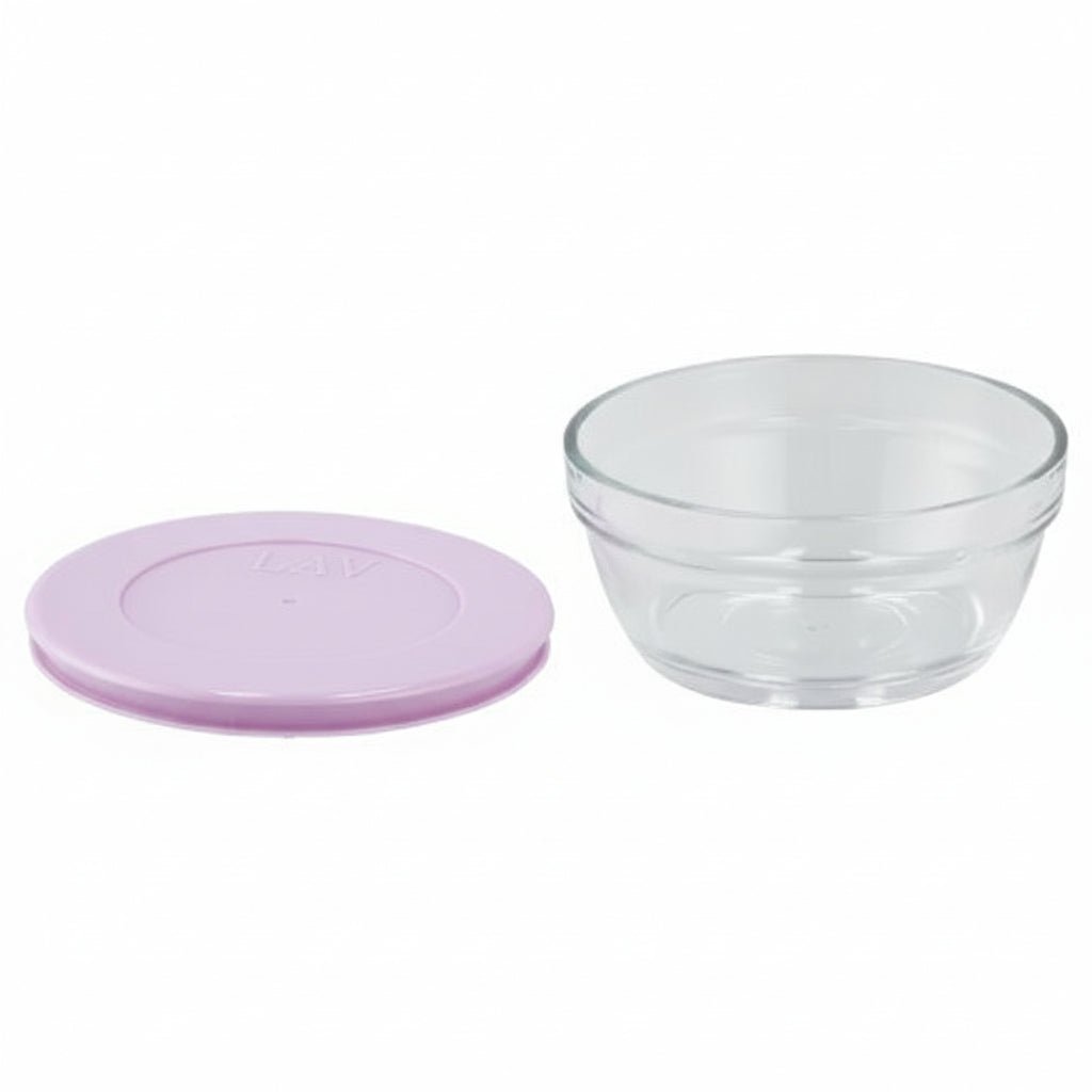 Lav Master Madopbevaring Glasskålesæt m/Låg | 8 dele | 250 ml - Løven Home
