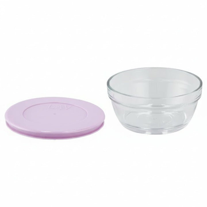 Lav Master Madopbevaring Glasskålesæt m/Låg | 8 dele | 250 ml - Løven Home
