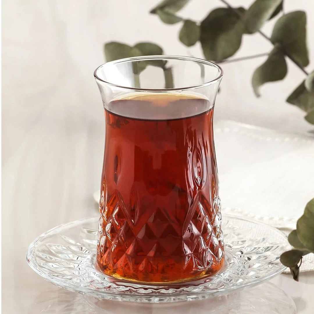 LAV Odin Teglas – Diamant Design | 6 stk. á 170 ml - Løven Home