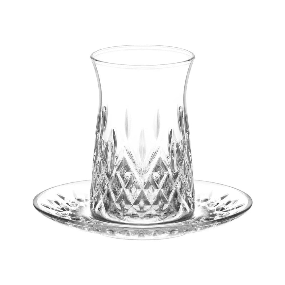 LAV Odin Teglassæt 12 Dele | 170 ml. | Diamantslebet Design - Løven Home