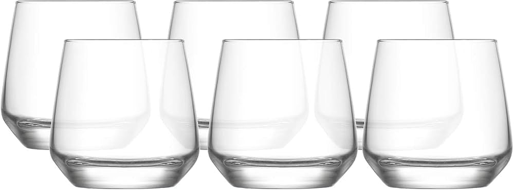 LAV - Vandglas/Kaffeglas - 6 stk | 95 ml - Løven Home