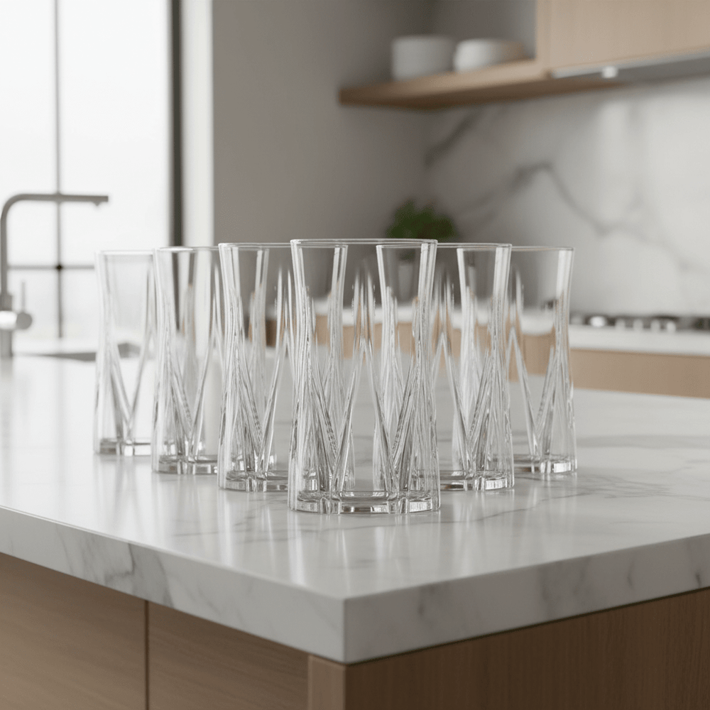 Lav Zoey Teglassæt 6 stk. | 170 ml - Løven Home