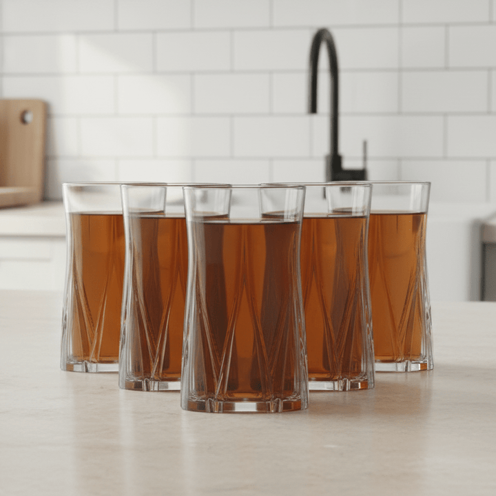 Lav Zoey Teglassæt 6 stk. | 170 ml - Løven Home