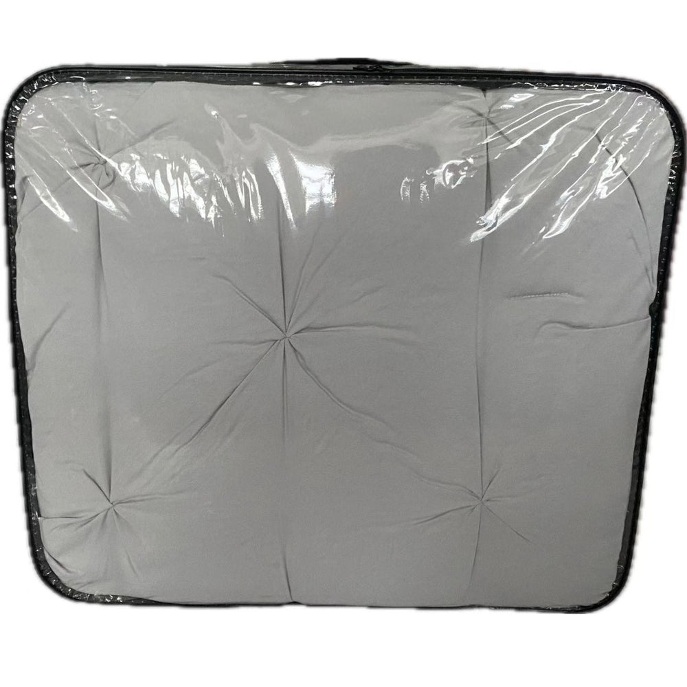 Lavella Efsun Sengetæppe Sæt 3 Dele | 240x250 cm | Grå - Løven Home