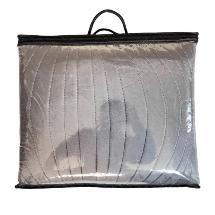 Lavella Iris Sengetæppe Sæt 3 Dele | 240x250 cm | Antracit - Løven Home