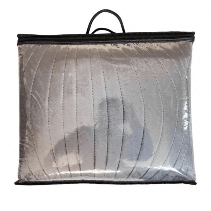 Lavella Iris Sengetæppe Sæt 3 Dele | 240x250 cm | Antracit - Løven Home