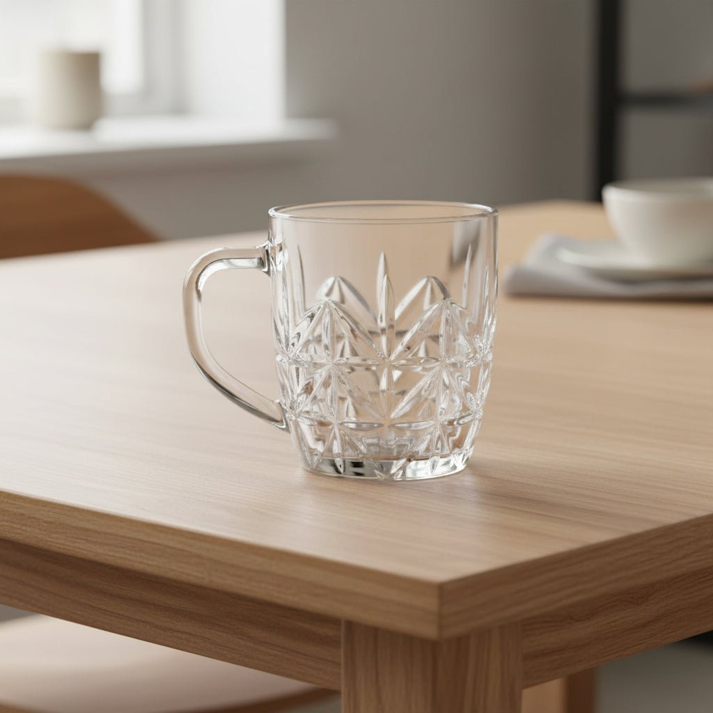 Lavin Teglassæt m/hank 6 stk. - Almina - Løven Home